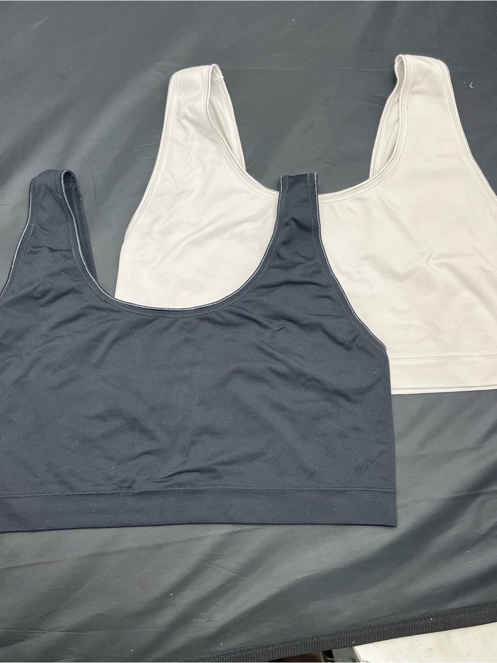 Destination Maternity Scoop Bralette Duo - Black & Cream Size XXL